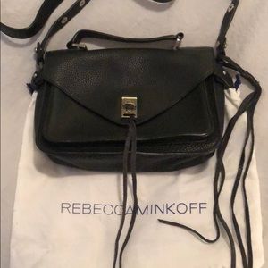 Rebecca Minkoff Black Leather Crossbody